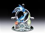 ETG28 Glass Dolphin with Wheel